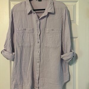 Women’s Casual Lavender Shirt